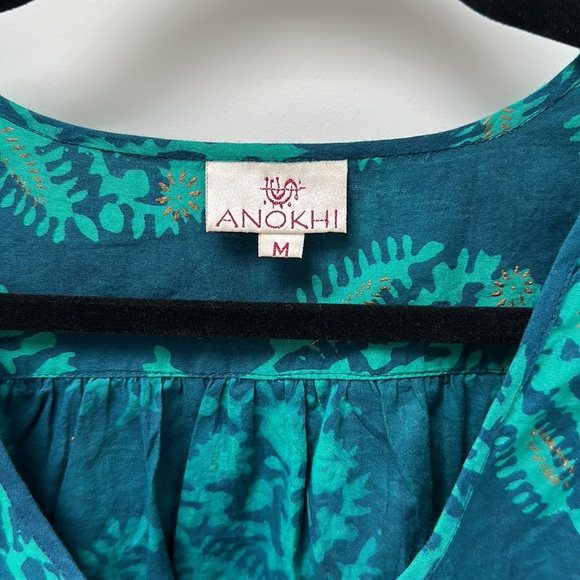 Hand block printed blouse - Picture 2 of 4